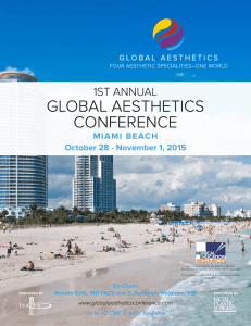 CME Information cont.. - Global Aesthetics Conference