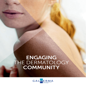 engaging the dermatology community