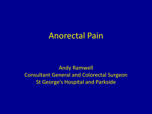 Anal Pain What to do and when