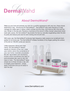 About DermaWand - Marketing Maven