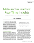 MelaFind in Practice: Real-Time Insights