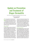 Update on Prevention and Treatment of Diaper Dermatitis