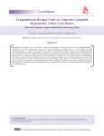 Lymphadenosis Benigna Cutis or Cutaneous Lymphoid Hyperplasia
