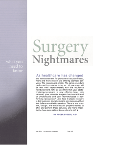 Surgery Nightmares - Roger Bassin MD