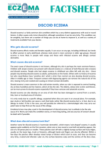 Factsheet - National Eczema Society