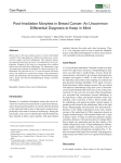 Post-Irradiation Morphea in Breast Cancer: An Uncommon