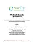 Studies Related to Ozonated Oils