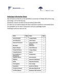 Histopathology Description Information Sheet