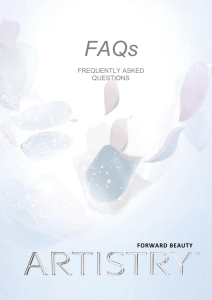 FREQUENTLY ASKED QUESTIONS FORWARD BEAUTY
