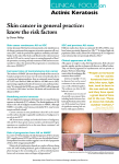 Skin cancer in general practice: know the risk factors by Devon Phillips