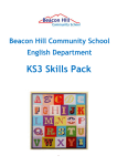 KS3 Skills Pack - Beacon Hill Community School