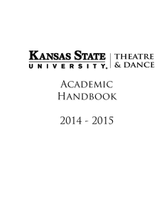 Academic Handbook - Kansas State University