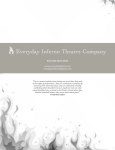 Press Kit - Everyday Inferno Theatre Company