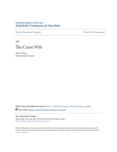 The Crane Wife - Scholarly Commons @ Ouachita