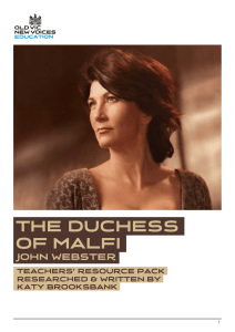 The Duchess of Malfi - Amazon Web Services