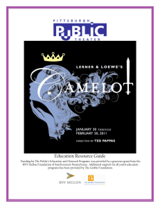 Camelot Resource Guide - Pittsburgh Public Theater