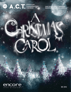 who`s who in a christmas carol - American Conservatory Theater