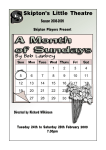 2009 Month of Sundays programme
