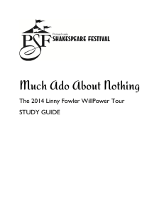 Much Ado About Nothing - Pennsylvania Shakespeare Festival