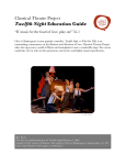 Twelfth Night Education Guide