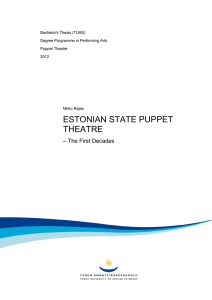 ESTONIAN STATE PUPPET THEATRE