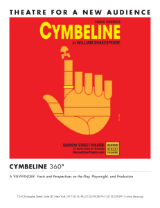 cymbeliNe - Theatre for a New Audience
