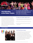 Arts Education at the Palace Theatre