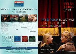 ETO Programme 2007 - English Touring Opera