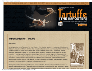 Introduction to Tartuffe