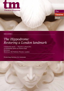 The Hippodrome: Restoring a London landmark
