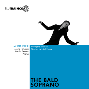 THE BALD SOPRANO - Blue Raincoat Theatre Company