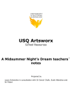 A Midsummer Night`s Dream Teachers` Notes