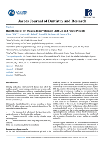 Jacobs Journal of Dentistry and Research