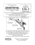 Miter Guide - Osborne Manufacturing