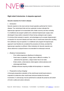 Right sided Colectomies: A stepwise approach