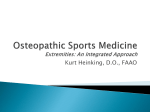 Kurt Heinking, D.O., FAAO - American Academy of Osteopathy
