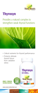 Thyrosyn - New Roots Herbal
