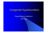 Congenital Hypothyroidism