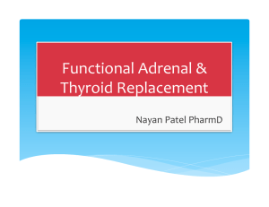 Cortisol And Thyroid