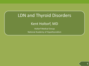 LDN and Thyroid Dysfunction