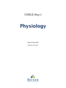 Physiology eBook Combined PDFs - Becker Professional Education