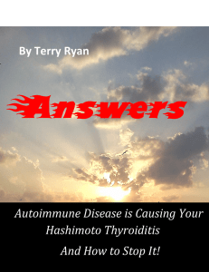Autoimmune Disease is Causing Your Hashimoto Thyroiditis And How to Stop It!
