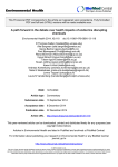 Provisional PDF - Environmental Health