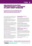 (behavioural) changes in Lewy body disease