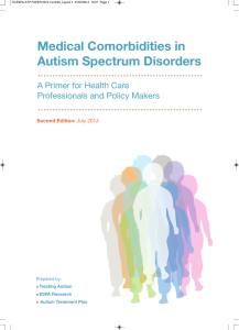 Medical Comorbidities in Autism Spectrum Disorders