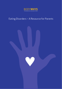Eating Disorders – A Resource for Parents