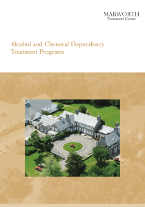 Alcohol and Chemical Dependency Treatment Programs