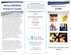 About MHMRA of Harris County