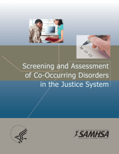 Screening and Assessment of Co-occuring