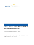 NCTSN: Trauma focused interventions for youth in the juvenile
